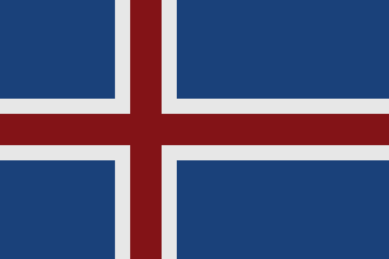 Iceland Flag
